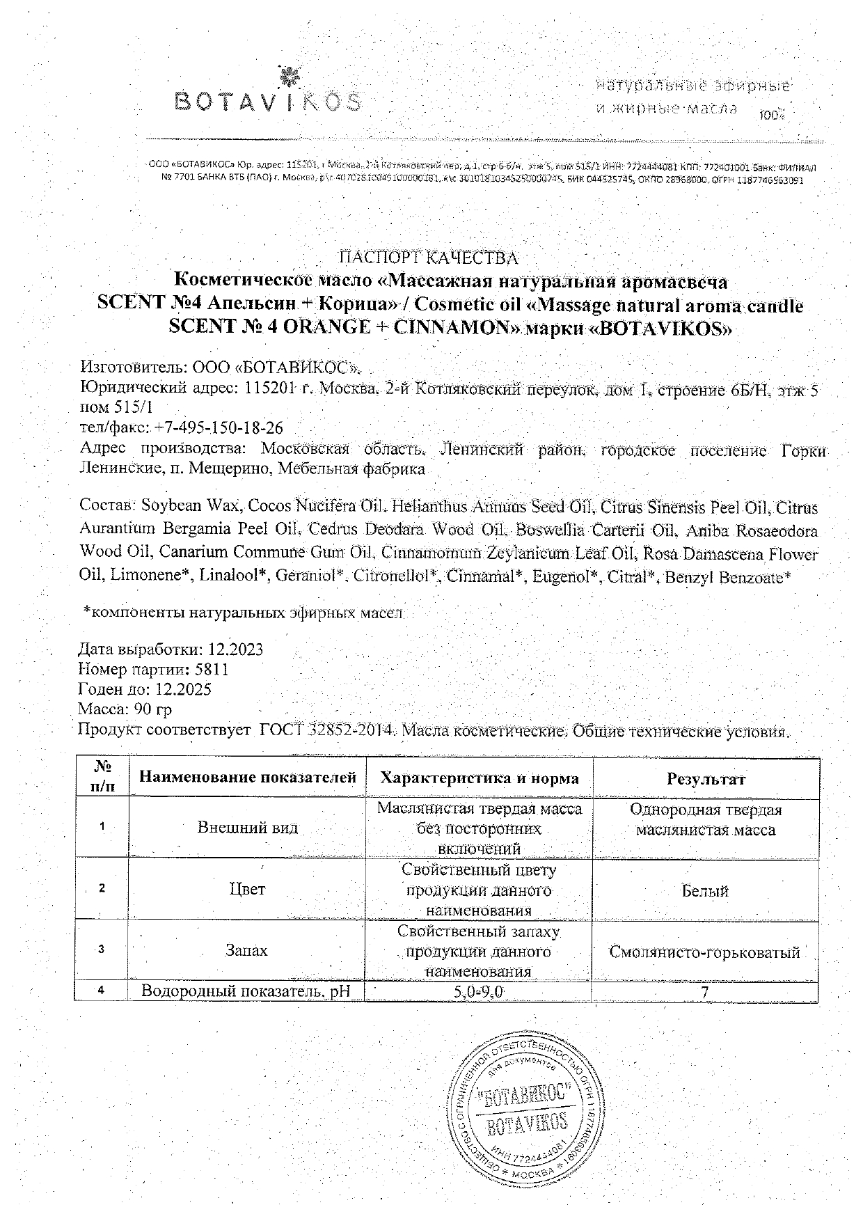 Паспорт №122023